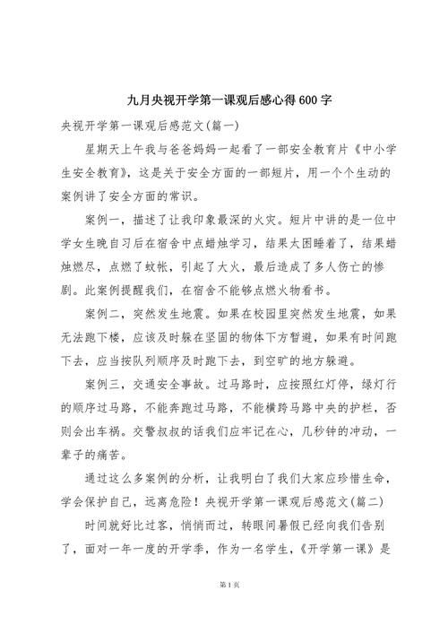 央视开学第一课主题_央视等着我在线观看_央视开学第一课观后感