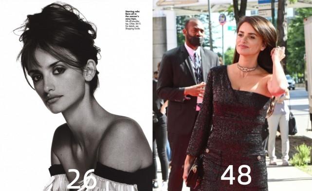 电影女明星 概览_岁月痕迹明显的好莱坞女星_好莱坞女星新老照片对比