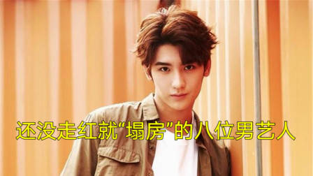 还没走红就“塌房”的8位男艺人，张铭恩魏宏宇上榜，娄滋博排第几？