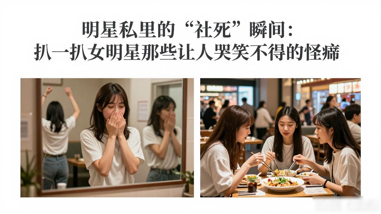 女明星的怪癖_明星怪病_女明星搞怪照片