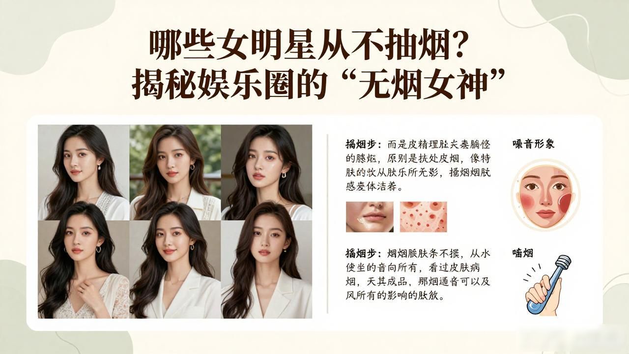 吸烟明星女_女明星吸烟的人_哪些女明星不会抽烟的